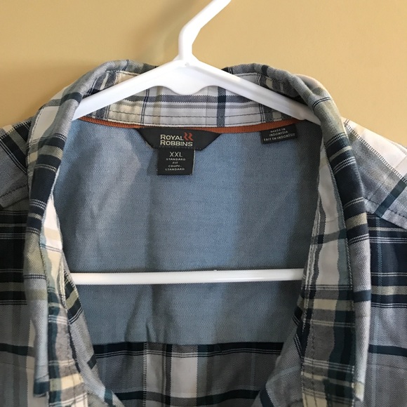 Royal Robbins plaid button down - Picture 2 of 3